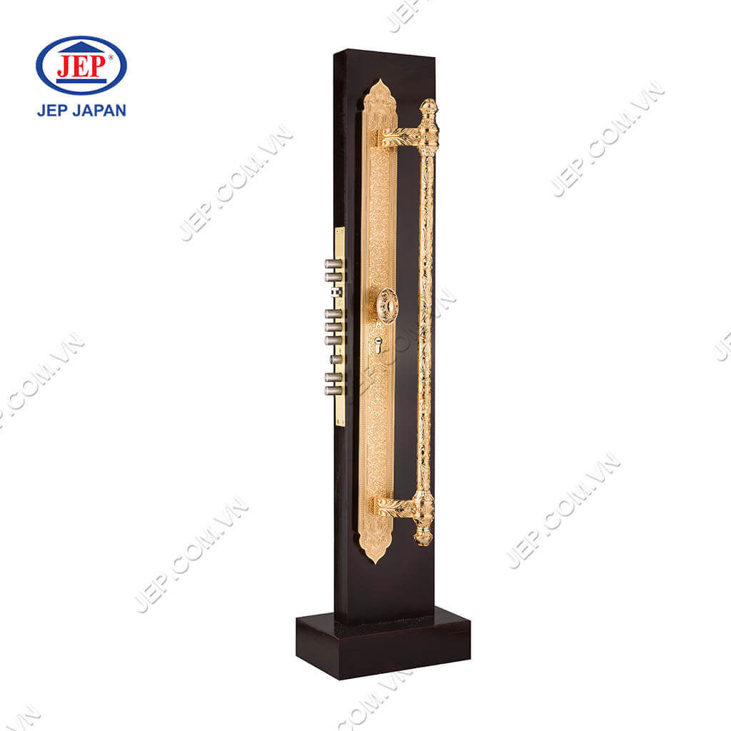 KHÓA ĐỒNG ĐẠI SẢNH JP-009-24K 4 Khóa đồng đại sảnh JP-009-24K ảnh 2