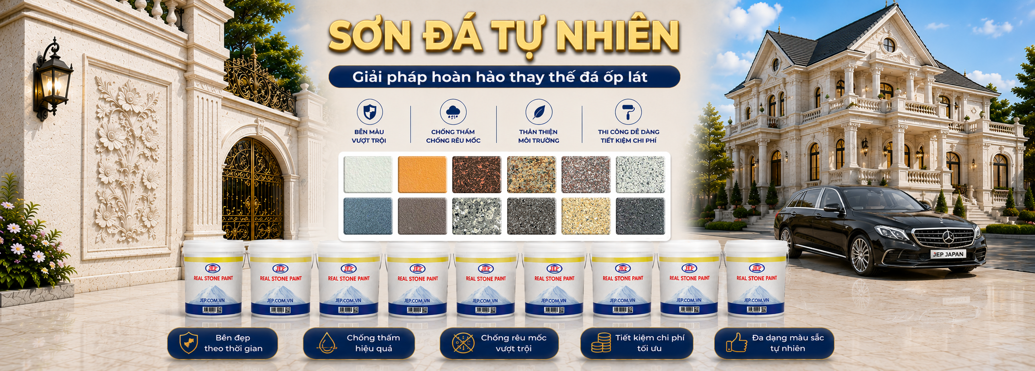 Banner 2: Sơn Đá Tự Nhiên Jep