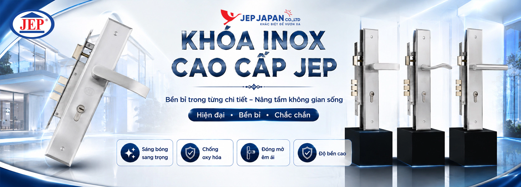 Banner 4: Khóa Inox Cao cấp Jep