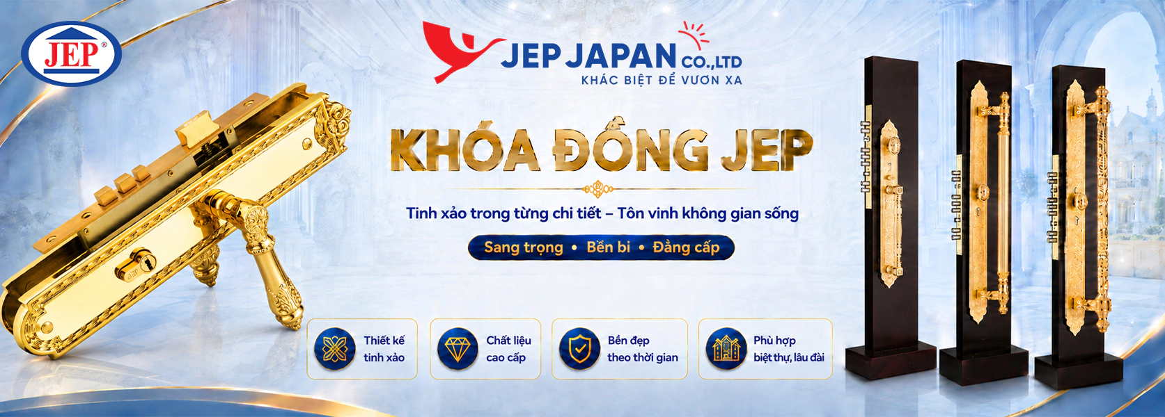 Banner 3: Khóa Đồng Cao cấp Jep