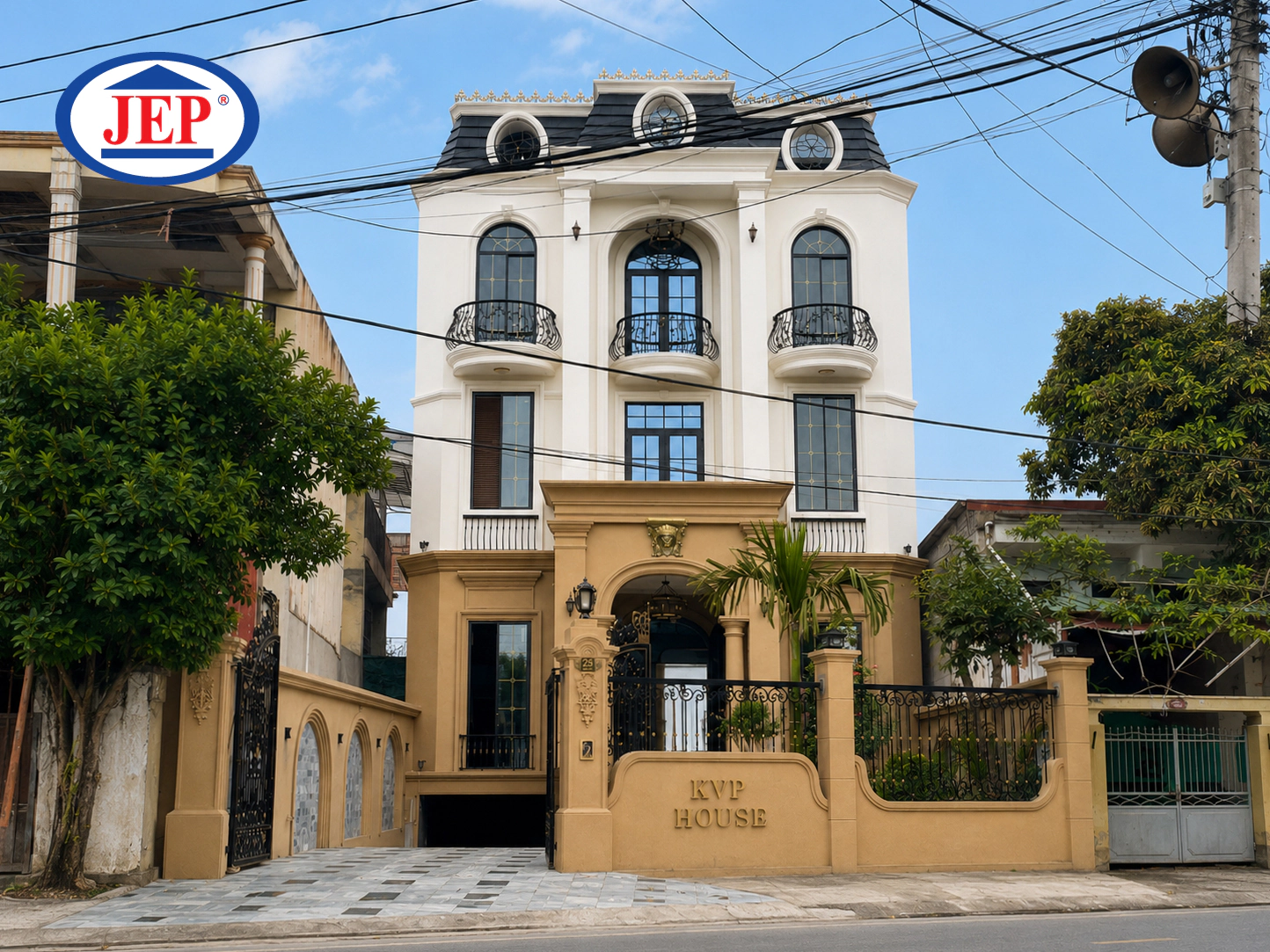 CÔNG TRÌNH SƠN ĐÁ TỰ NHIÊN TINH THỂ JEP SP-600.NS KẾT HỢP SƠN ĐÁ SIÊU MỊN CHỐNG BÁM BẨN JEP SP-500 VÀ SP-400 TẠI NHÀ ANH HÙNG – KIẾN AN, HẢI PHÒNG 1 CÔNG TRÌNH SƠN ĐÁ TỰ NHIÊN TINH THỂ JEP SP-600.NS KẾT HỢP SƠN ĐÁ SIÊU MỊN CHỐNG BÁM BẨN JEP SP-500 VÀ SP-400 TẠI NHÀ ANH HÙNG – KIẾN AN, HẢI PHÒNG ảnh 01