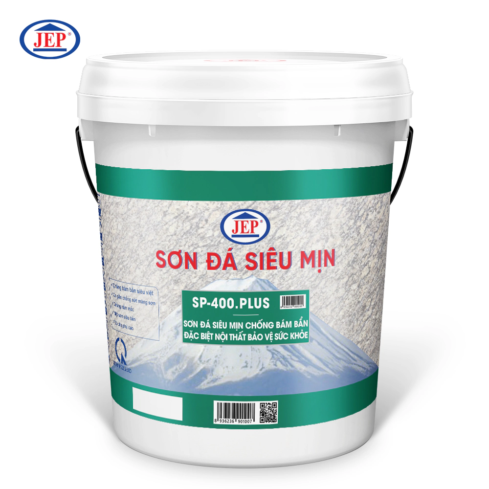 SƠN ĐÁ SIÊU MỊN CHỐNG BÁM BẨN ĐẶC BIỆT NỘI THẤT BẢO VỆ SỨC KHỎE SP-400.PLUS ảnh 1 jep.com.vn