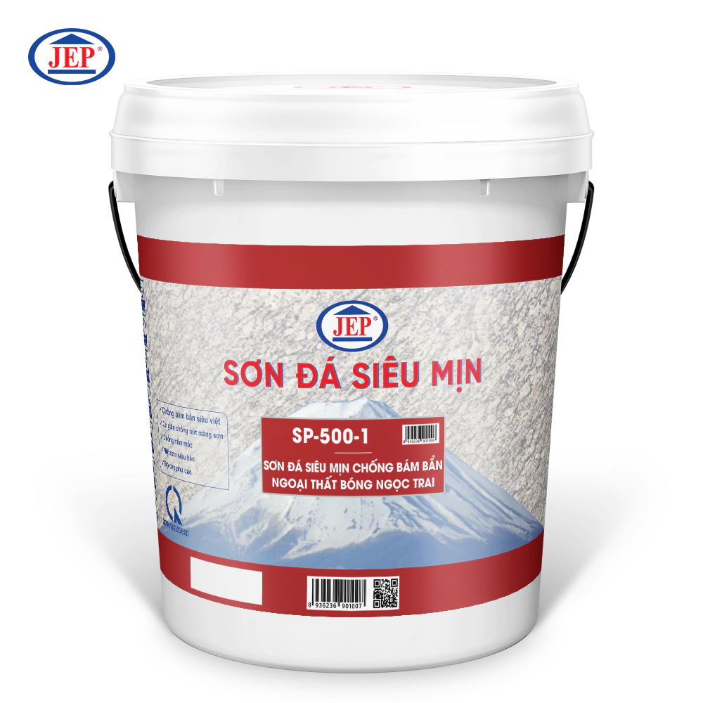 SƠN ĐÁ SIÊU MỊN CHỐNG BÁM BẨN NGOẠI THẤT BÓNG NGỌC TRAI SP-500-1 ảnh 1 jep.com.vn