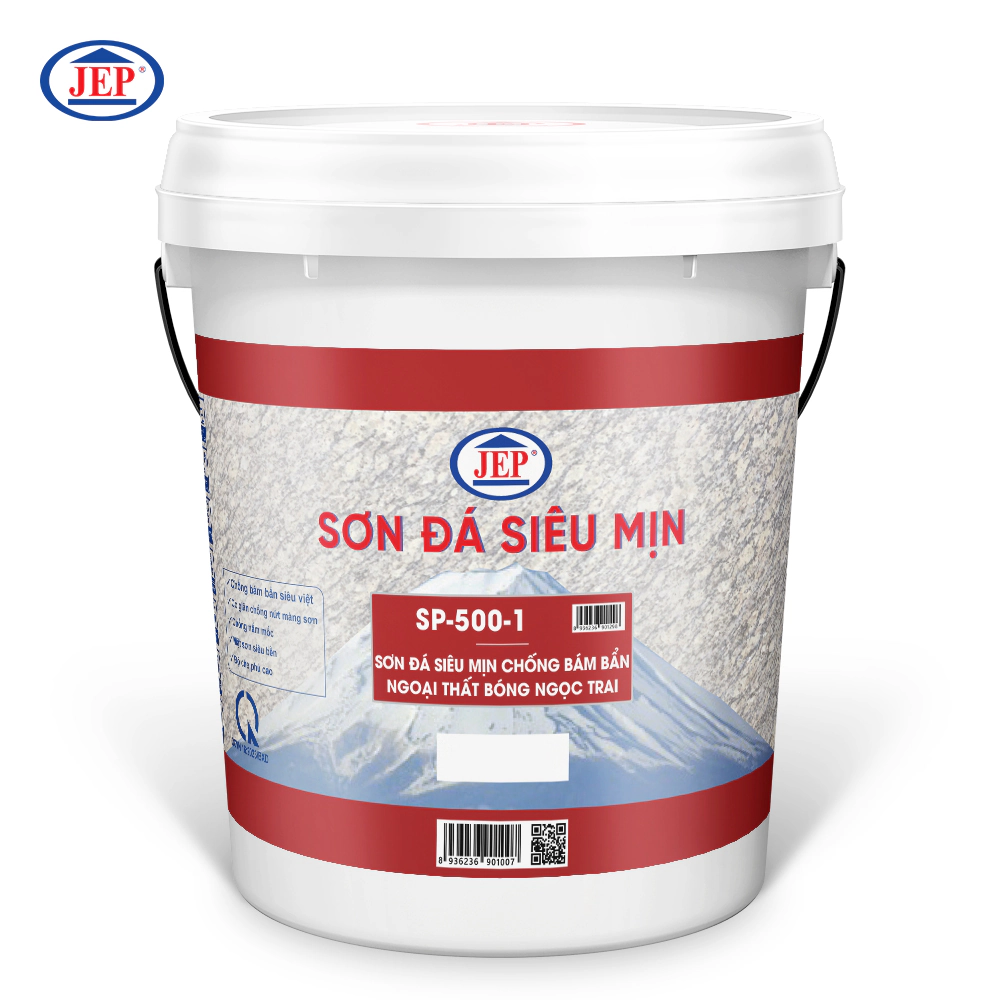 SƠN ĐÁ SIÊU MỊN CHỐNG BÁM BẨN NGOẠI THẤT BÓNG NGỌC TRAI SP-500-1 ảnh 1
