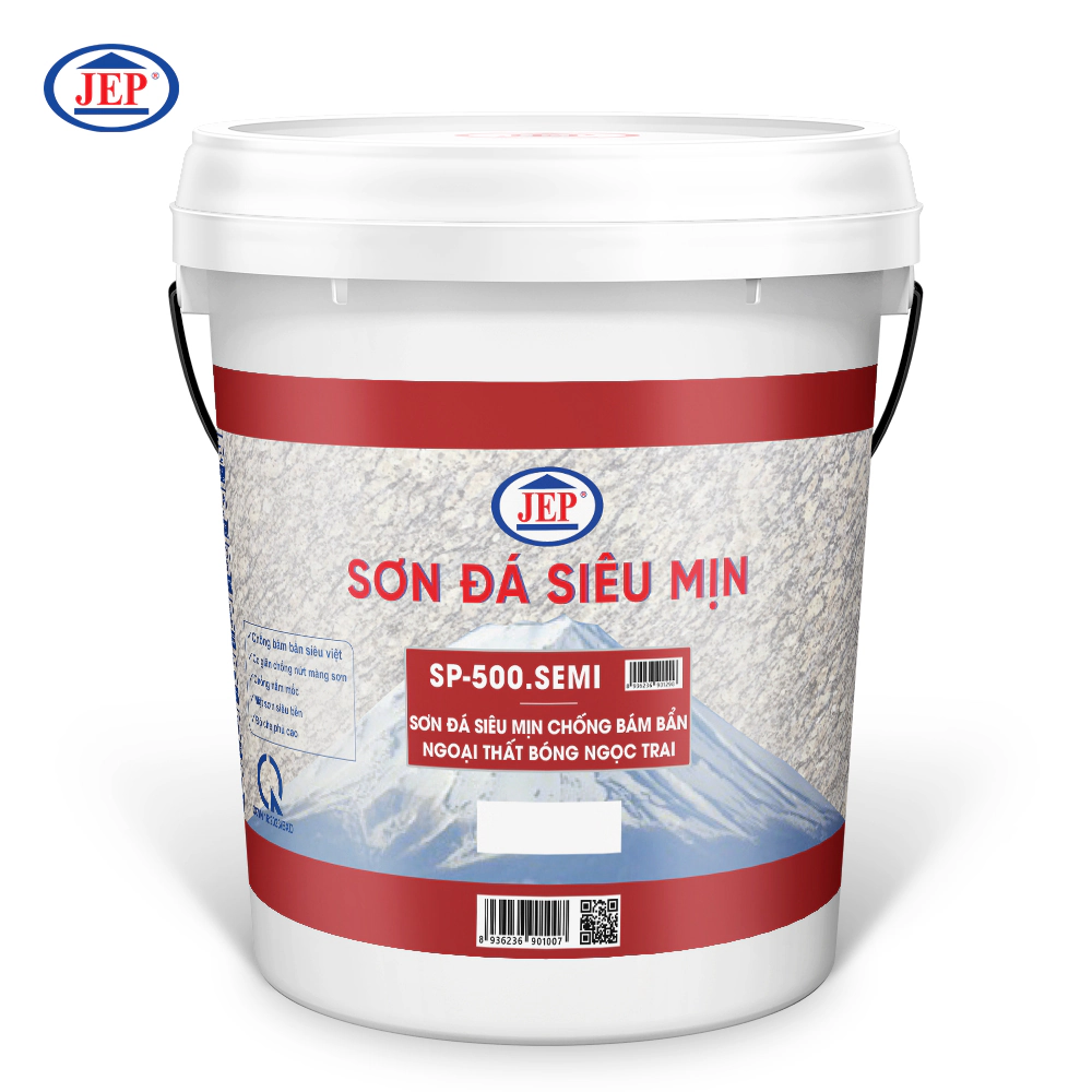 SƠN ĐÁ SIÊU MỊN CHỐNG BÁM BẨN NGOẠI THẤT BÓNG NGỌC TRAI SP-500.SEMI ảnh 1