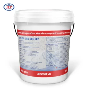 CÔNG TY TNHH JEP JAPAN 41 Sơn đá siêu mịn chống bám bẩn ngoại thất Nano tự làm sạch SP-500.NANO ảnh 2 mặt sau