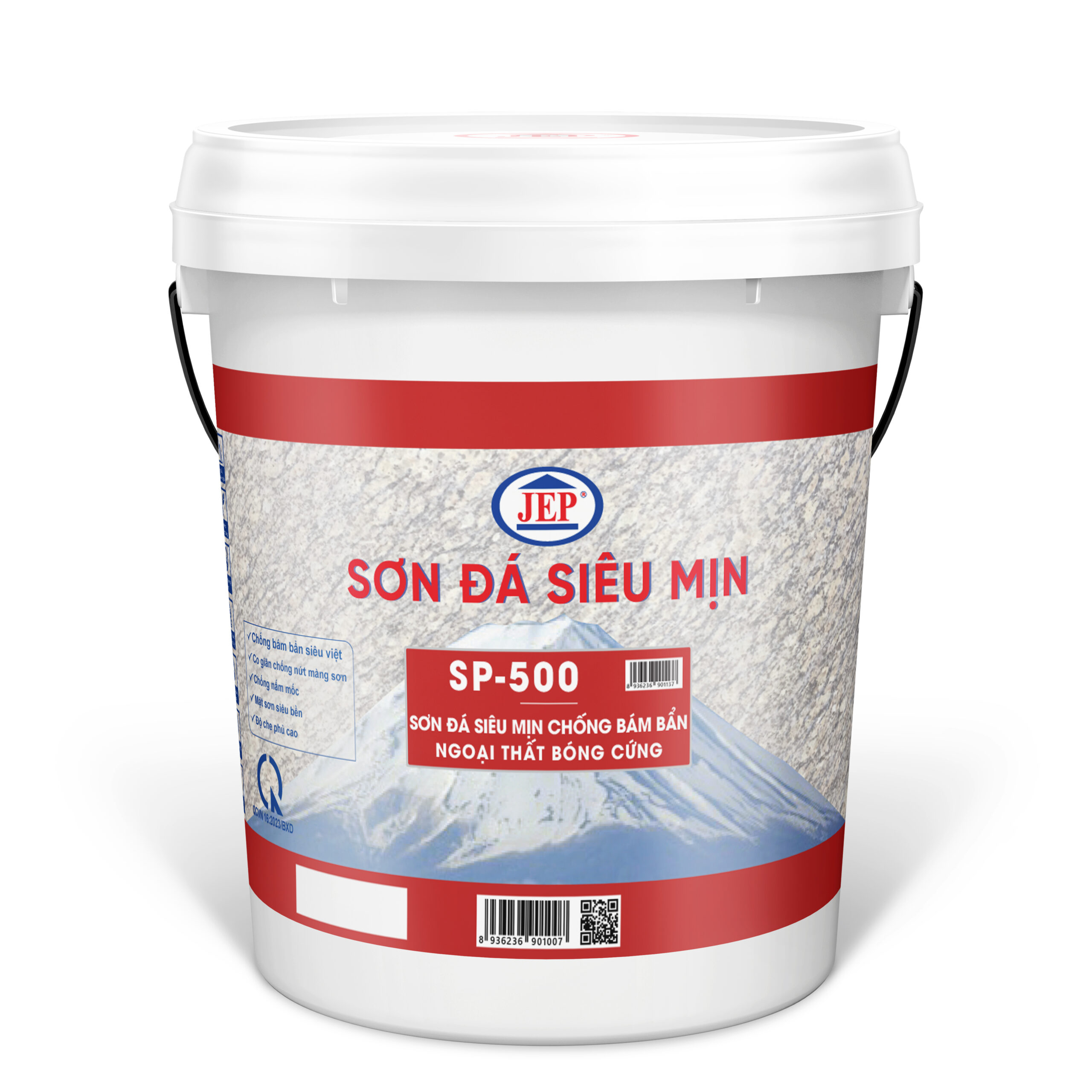 SƠN ĐÁ SIÊU MỊN CHỐNG BÁM BẨN NGOẠI THẤT SP-500 ảnh 1 jep.com.vn