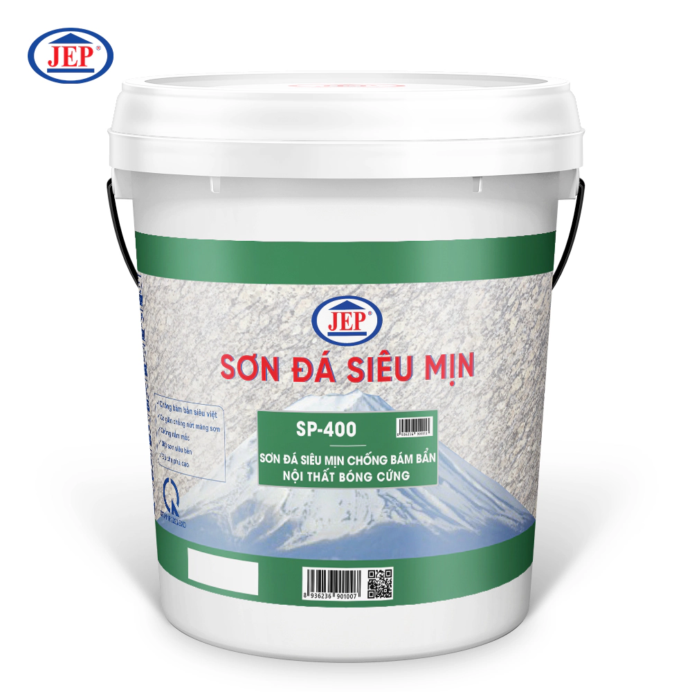 SƠN ĐÁ SIÊU MỊN CHỐNG BÁM BẨN NỘI THẤT BÓNG CỨNG SP-400 ảnh 1 jep.com.vn