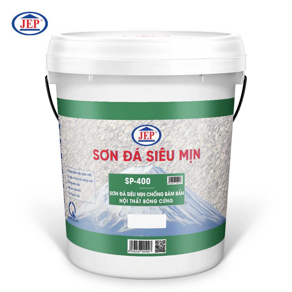 SƠN ĐÁ SIÊU MỊN CHỐNG BÁM BẨN NỘI THẤT BÓNG CỨNG SP-400 ảnh 1