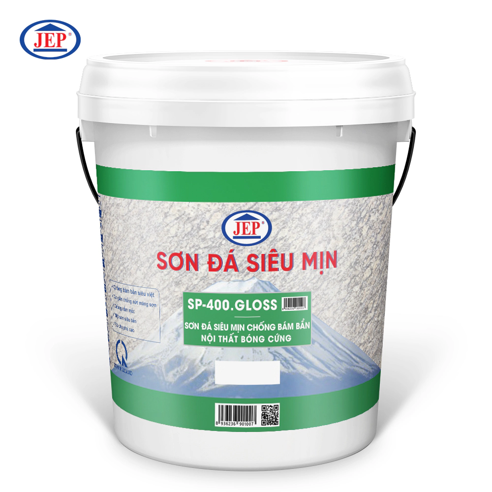 Sơn đá siêu mịn nội thất bóng cứng SP-400.GLOSS ảnh 1 mặt trước