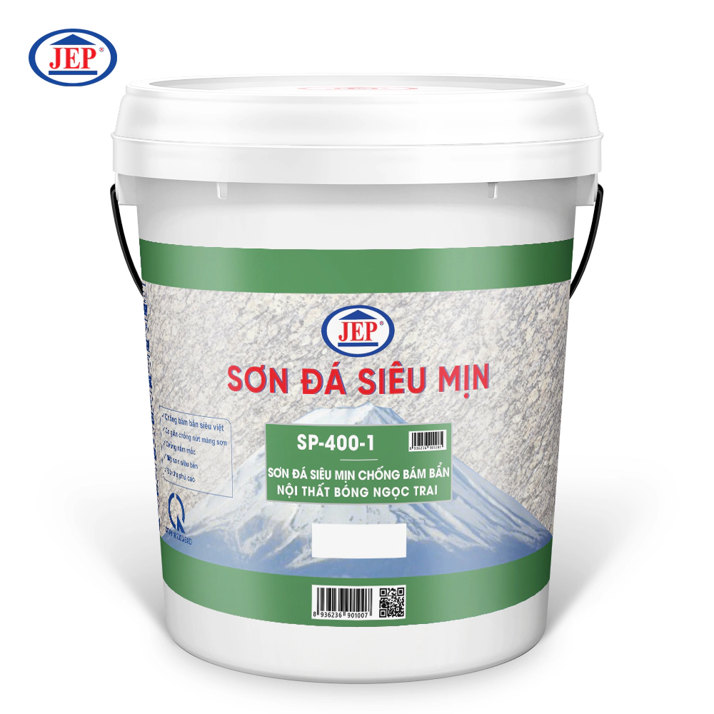 SƠN ĐÁ SIÊU MỊN CHỐNG BÁM BẨN NỘI THẤT BÓNG NGỌC TRAI SP-400-1 ảnh 1
