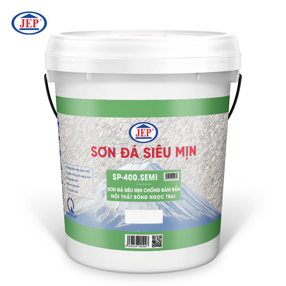 SƠN ĐÁ SIÊU MỊN CHỐNG BÁM BẨN NỘI THẤT BÓNG NGỌC TRAI SP-400.SEMI ảnh 1