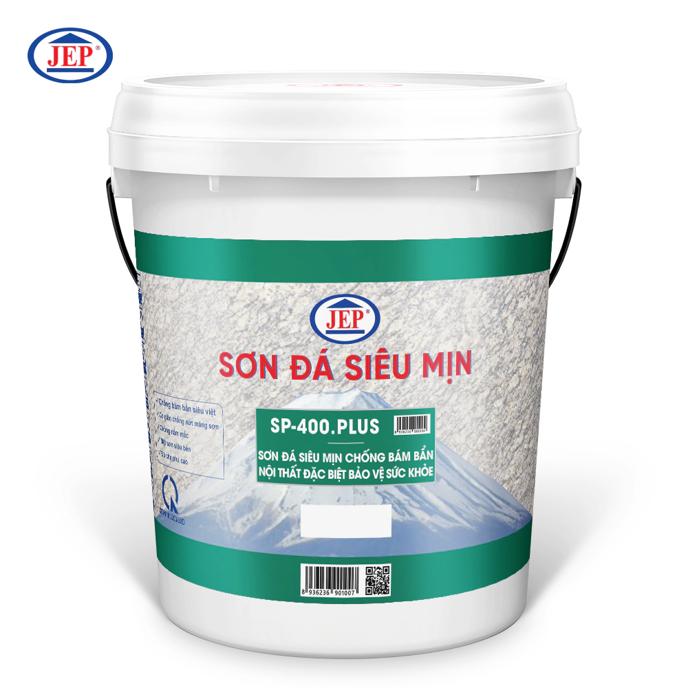 SƠN ĐÁ SIÊU MỊN CHỐNG BÁM BẨN NỘI THẤT ĐẶC BIỆT CAO CẤP SP-400.PLUS ảnh 1