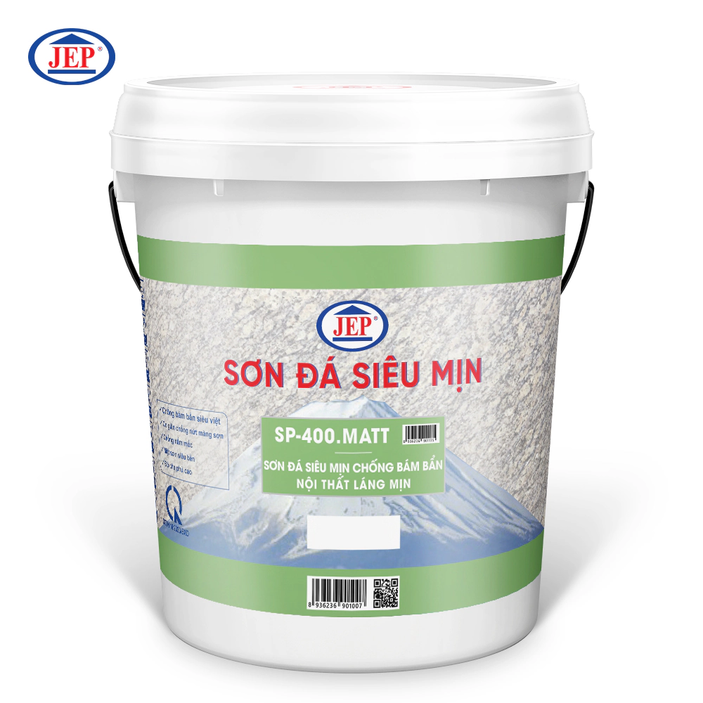 Sơn đá siêu mịn nội thất láng mịn SP-400.MATT ảnh 1 mặt trước