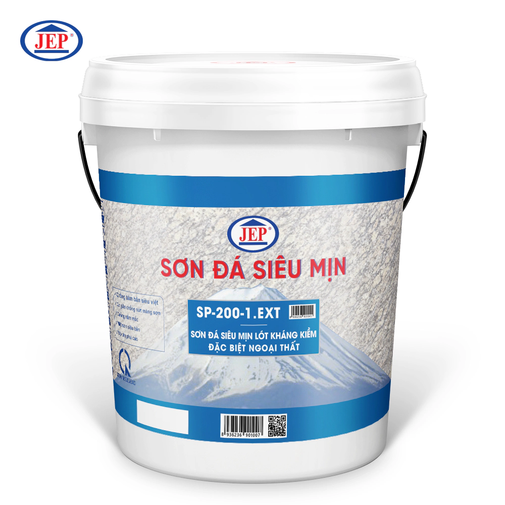 SƠN ĐÁ SIÊU MỊN LÓT KHÁNG KIỀM ĐẶC BIỆT NGOẠI THẤT SP-200-1.EXT ảnh 1 jep.com.vn