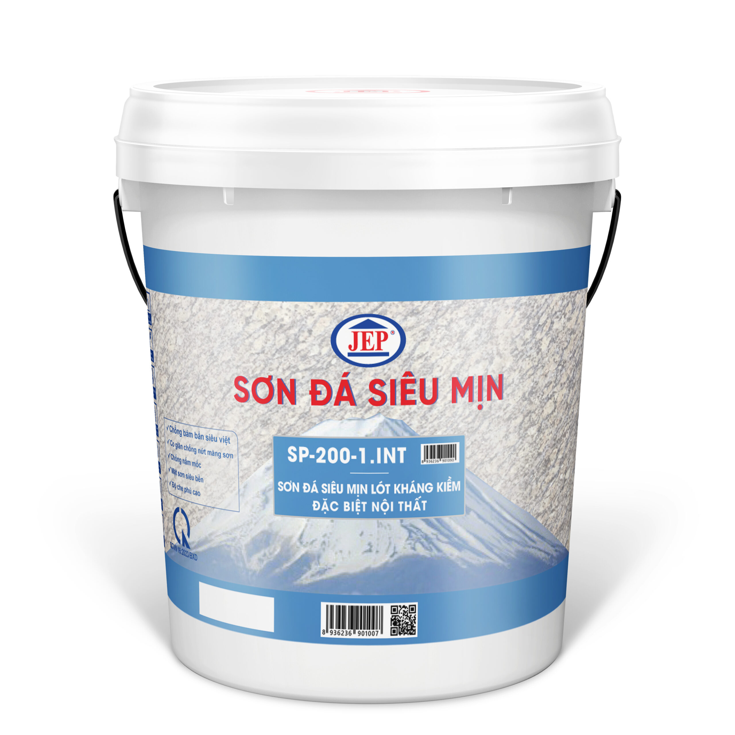 SƠN ĐÁ SIÊU MỊN LÓT KHÁNG KIỀM ĐẶC BIỆT NỘI THẤT SP-200-1.INT ảnh 1 jep.com.vn