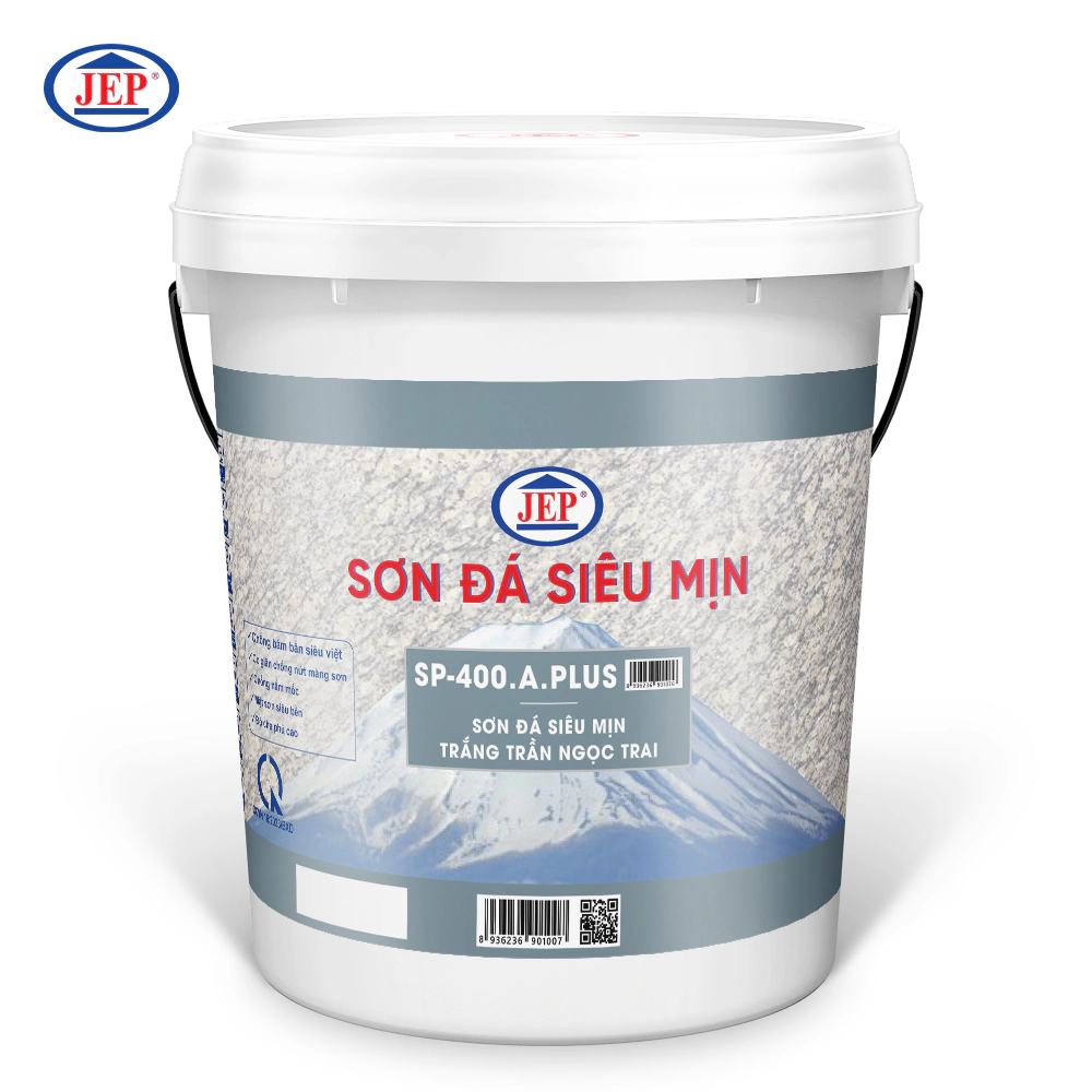 SƠN ĐÁ SIÊU MỊN TRẮNG TRẦN NGỌC TRAI SP-400.A.PLUS ảnh 1 jep.com.vn