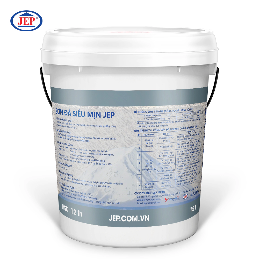 SƠN ĐÁ SIÊU MỊN TRẮNG TRẦN NGỌC TRAI SP-400.A.PLUS ảnh 2 jep.com.vn