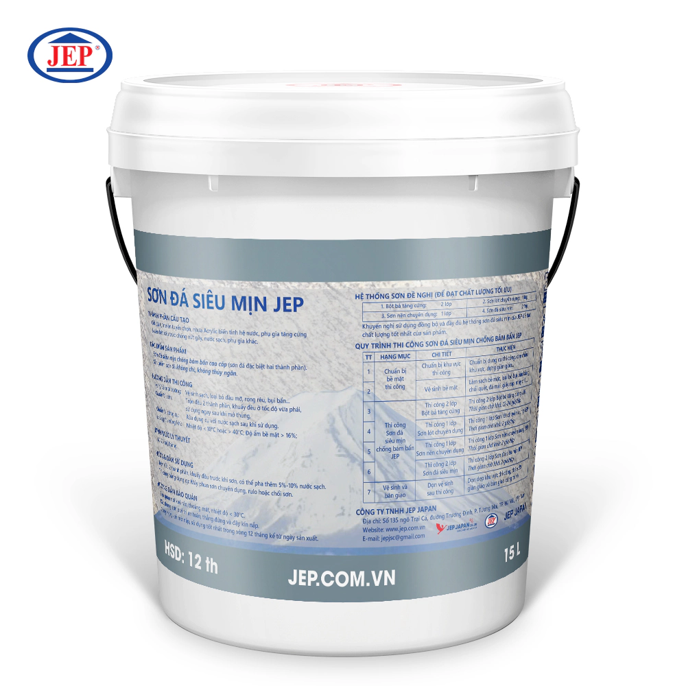 SƠN ĐÁ SIÊU MỊN TRẮNG TRẦN NGỌC TRAI SP-400.A.PLUS ảnh 2