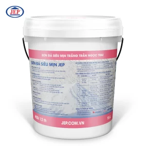 Sơn đá siêu mịn trắng trần ngọc trai SP-400A.PEARL ảnh 2 mặt sau