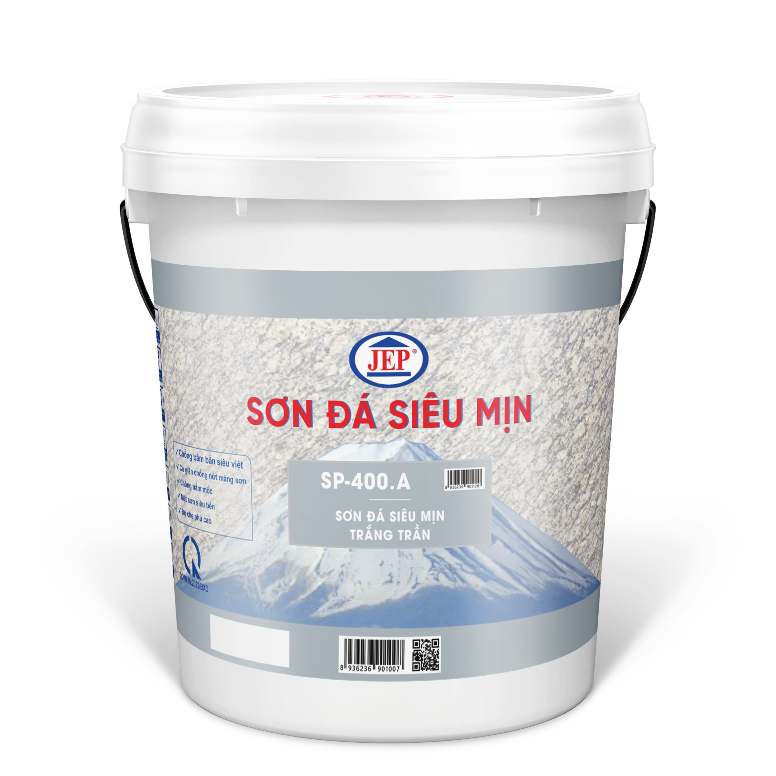 SƠN ĐÁ SIÊU MỊN TRẮNG TRẦN SP-400.A ảnh 1 jep.com.vn
