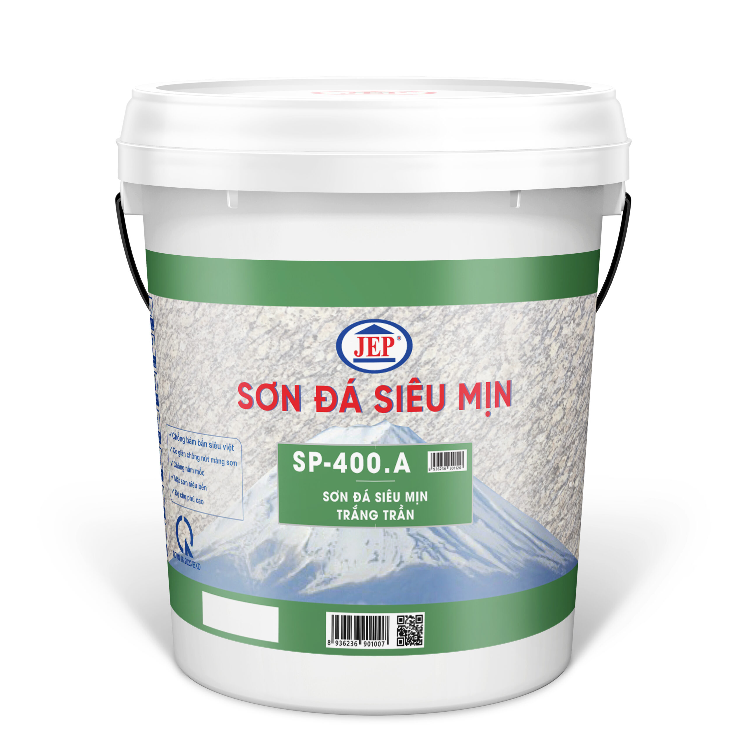 SƠN ĐÁ SIÊU MỊN TRẮNG TRẦN SP-400.A ảnh 1 jep.com.vn