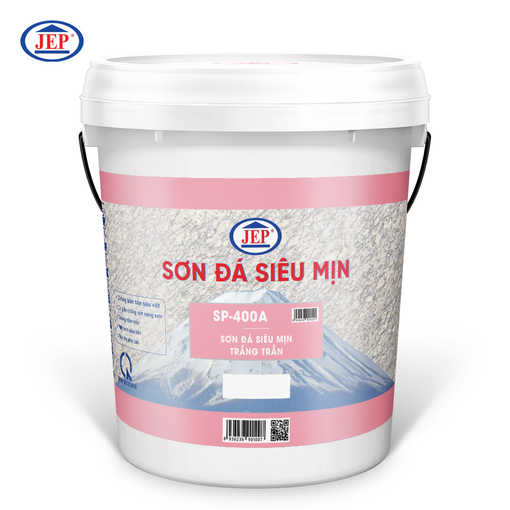 SƠN ĐÁ SIÊU MỊN TRẮNG TRẦN SP-400A ảnh 1