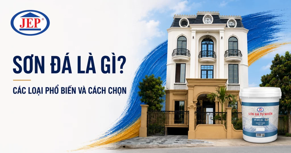 Sơn đá là gì, các loại phổ biến và cách chọn phù hợp